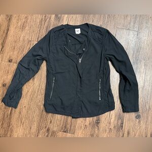 Gap moto jacket. Black. Ladies Size Medium